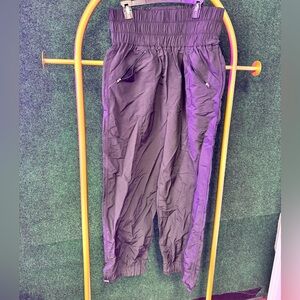 CiCi Black Joggers Size Large new with tags High waisted drawstring bottom